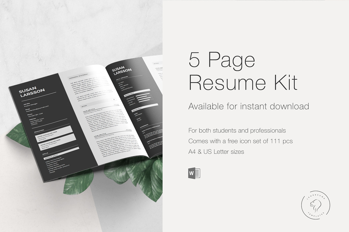 Resume, Cover Letter and References, a Resume Template by Leo Resume (Photo 4 of 5)