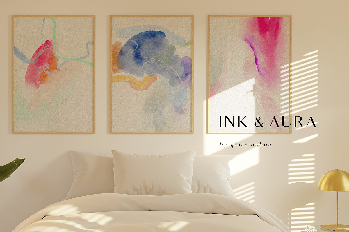 Abstract background posters texture, a Background Graphic by Grace Noboa Illustrations (Photo 9 of 14)