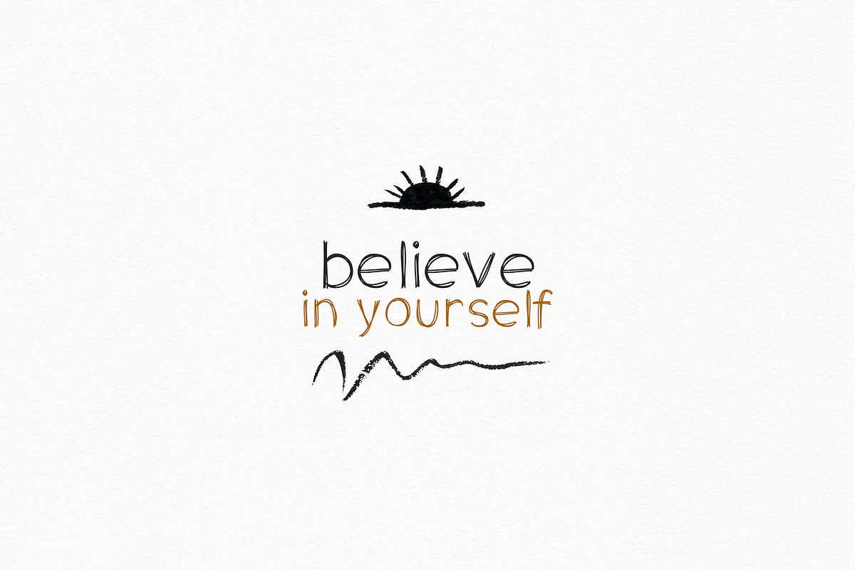 Believe - A Handwritten Font preview 3
