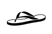 Beach Sandals Flip Flop Vector Bundl, an Illustration by jahid234 (Thumbnail 26 of 49)