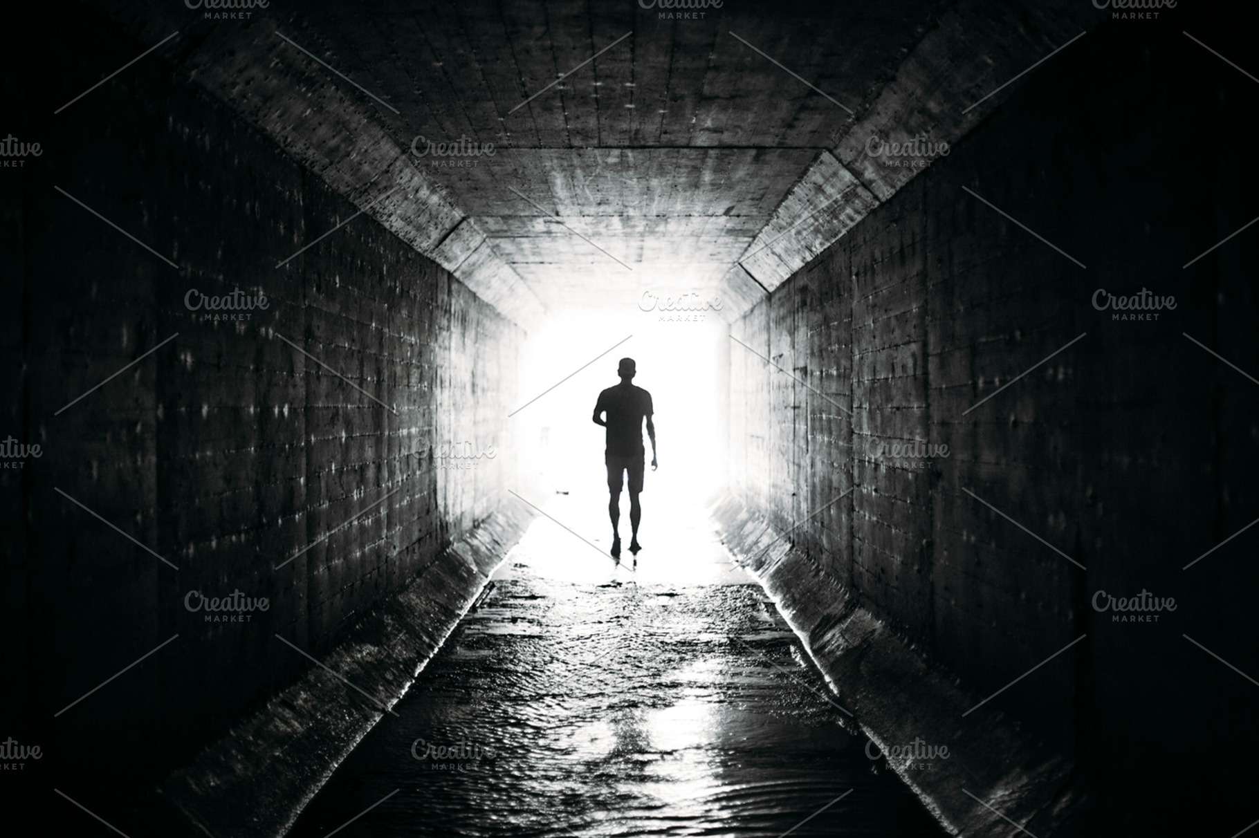 Chasing light stock photo containing adventure and explore