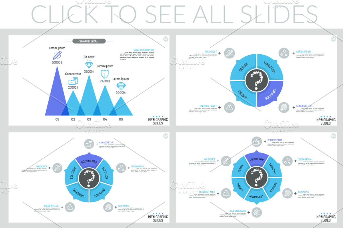 Infographic Slides, a Presentation Template by Andrew Kras Design