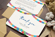 Mexican Thank You Card | CANVA, a Stationery Template by Creative Market (Thumbnail 1 of 5)