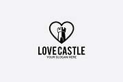LOVE Castle, a Branding & Logo Template by shazi (Thumbnail 1 of 3)