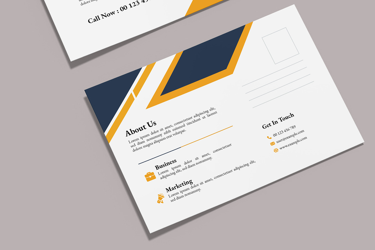 Business Postcard, a Stationery Template by MightyDesign (Photo 4 of 8)