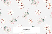 Cotton Botany Watercolor Collection, a Decorative Illustration by Volha Studio (Thumbnail 9 of 9)