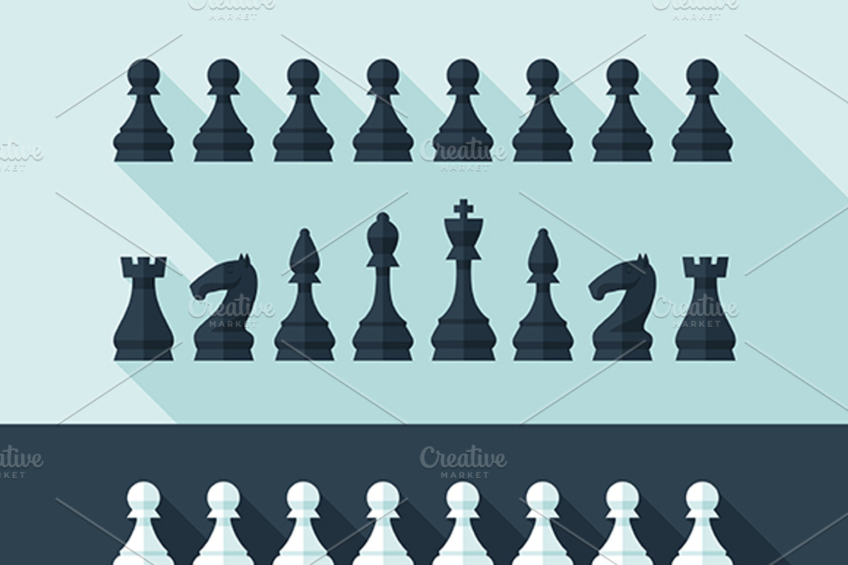 Chess Figures Set, an Object Graphic by painterr (Photo 4 of 4)
