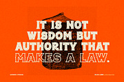 Salva Libre - Letter Stamp Font, a Serif Font by ikiiko (Thumbnail 3 of 7)