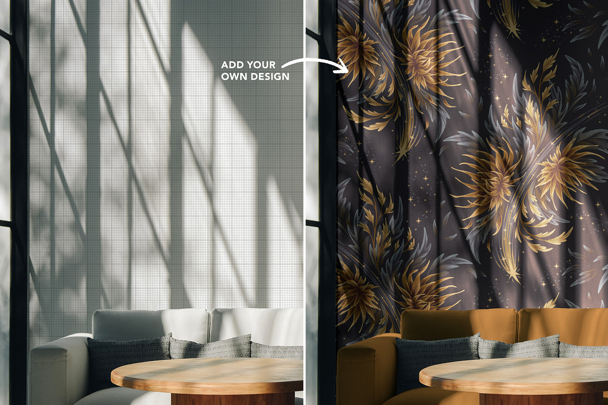 Wallpaper Mockup - Industrial Living, a Household Mockup by Andrea Muller (Photo 3 of 6)