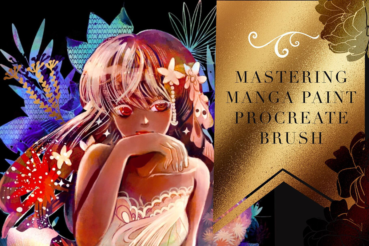 Master manga paint procreate brush, a Brush Add-On by Meisanmui (Photo 1 of 10)