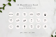 Instagram Highlight Icons Food, a Social Media Template by Irene Florentina Design (Thumbnail 2 of 4)