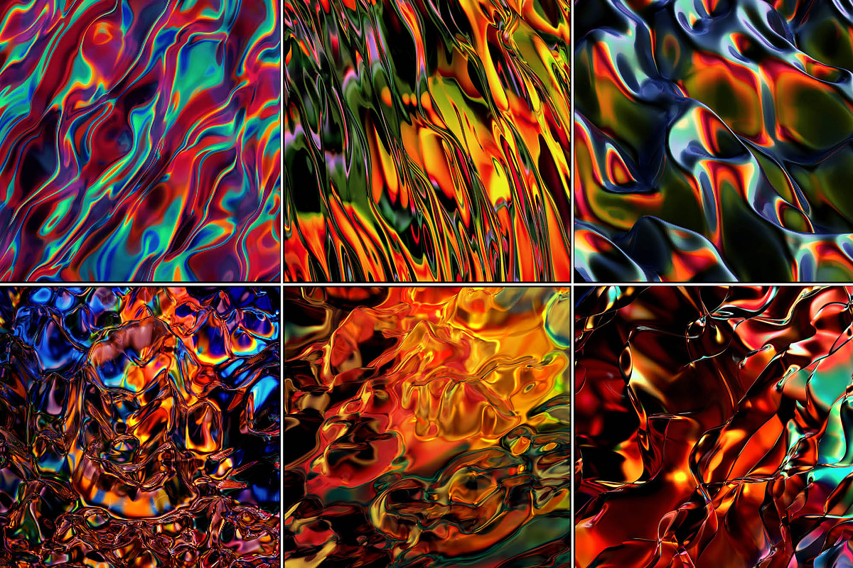 Shimmer: Reflective 3D Textures, a Texture Graphic by Chroma Supply (Photo 13 of 16)