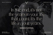 Elio & Oliver - Elegant Sans Serif, a Sans Serif Font by SilverStag Type Foundry (Thumbnail 5 of 17)