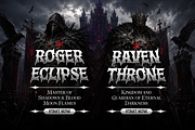 Deamagr - Gothic Fantasy Game Font, a Blackletter Font by Typia Nesia (Thumbnail 5 of 13)