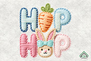 Faux Crochet Hip Hop Bunny Png, an Illustration by Craft Nest (Thumbnail 1 of 4)