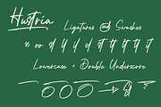 Hustria - Script Font, a Script Font by prps.std (Thumbnail 7 of 7)