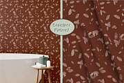 Cowhide Pattern Leaves Abstract, a Pattern Graphic by faeDesign (Thumbnail 4 of 10)