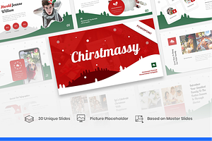 Christmassy - Xmas PPTX Template, a Presentation Template by Premast