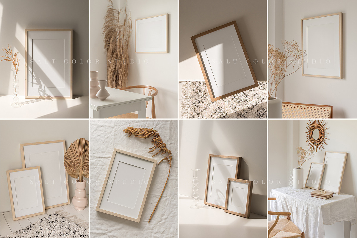 Roca Frame Mockup Bundle - JPG + PSD, a Household Mockup by Salt Color Studio (Photo 7 of 14)