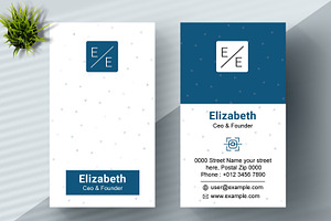 Modern Business Card Design Layout