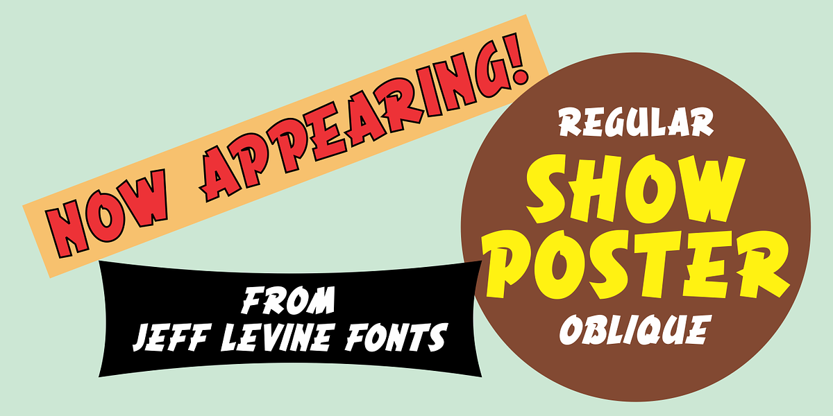 Show Poster JNL, a Handwritten Font by Jeff Levine Fonts (Photo 1 of 5)