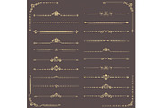 Set of Vector Horizontal Patterns, a Decorative Illustration by FineArtStudio (Thumbnail 1 of 3)