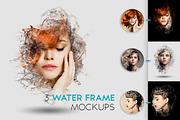 Water Frame Mockup, a Print Template by Kahuna Design (Thumbnail 1 of 3)