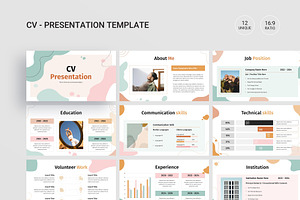 CV Google Slides Presentation