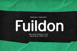 Fuildon Rounded Sans Serif Display F