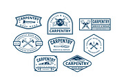 CARPENTRY wood work BADGE bundel, a Branding & Logo Template by grindstudio (Thumbnail 4 of 5)