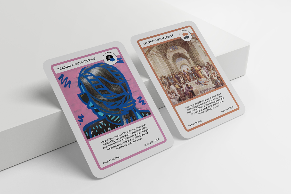 Trading Card Display Mockup, a Print Template by Thirtypath Studio (Photo 4 of 5)