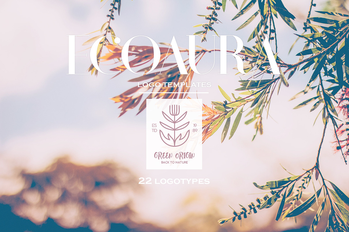 ORGANIC AESTHETIC LOGO COLLECTION, a Branding & Logo Template by Luna Dreams (Photo 1 of 10)