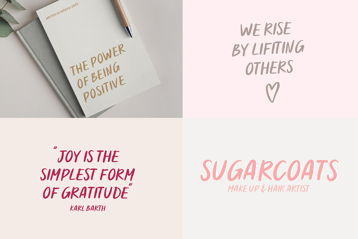 The Lovely Mini Handwritten Bundle, a Handwritten Font by Prestige Artsy Studio (Photo 3 of 9)