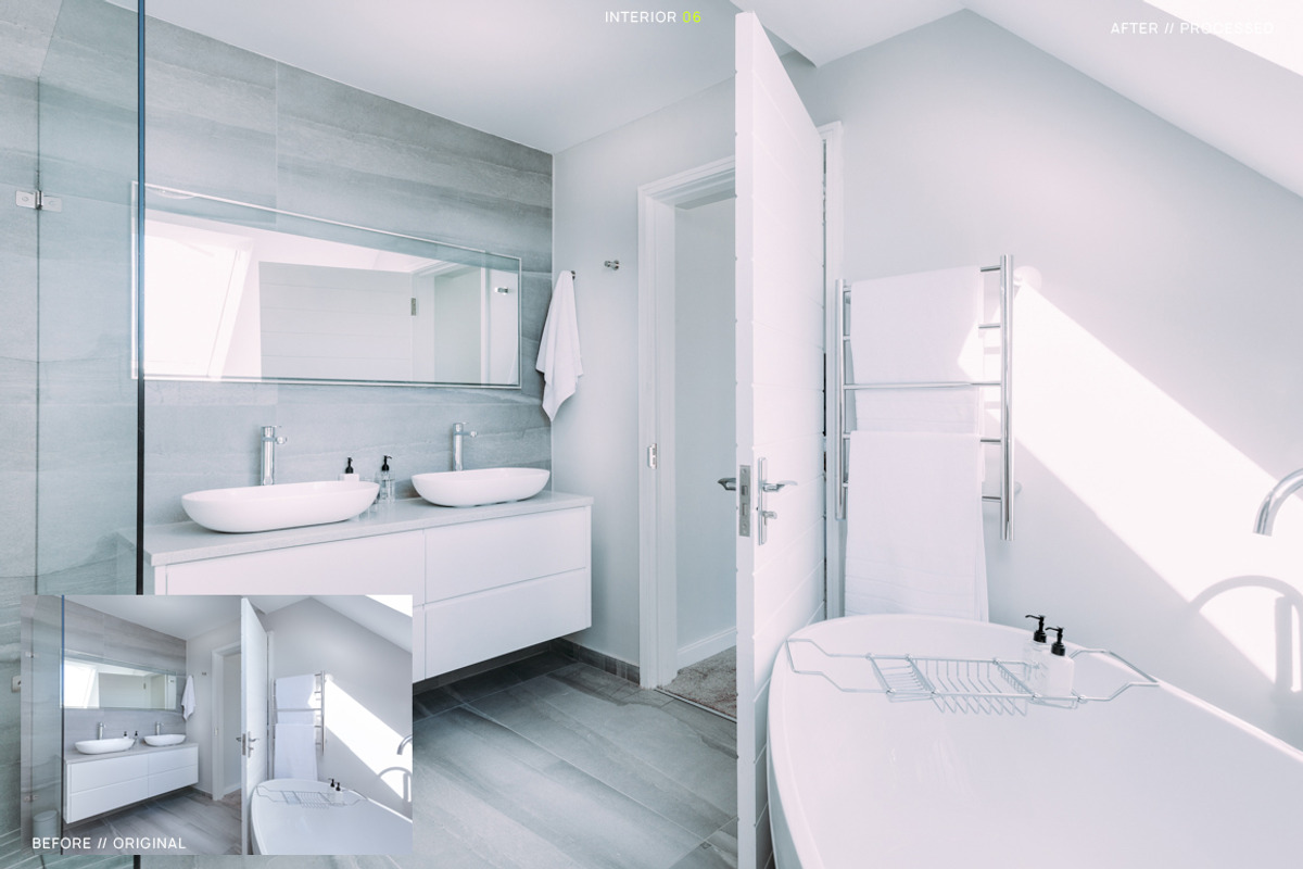 8 Clean Interior Lightroom Presets preview 8