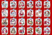 Christmas Santa Sack bundle, an Animal Illustration by ElenazlataArt (Thumbnail 5 of 10)