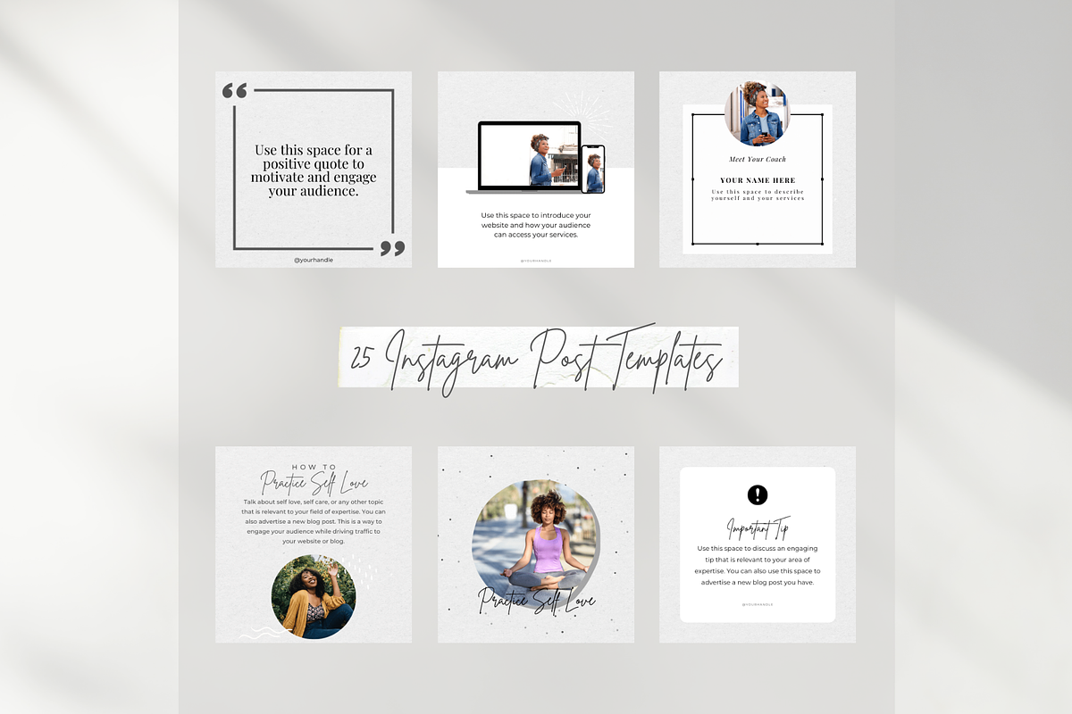 Complete Brand Kit, Minimalist Brand, a Templates & Theme by Joanna Lane Designs (Photo 6 of 6)