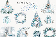 New! Winter Christmas Edition, a Seasonal Illustration by Isabelle Salem (Thumbnail 101 of 227)