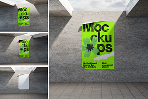 Modern Outdoor Poster Mockup, a Product Mockup by SimpangGraphics