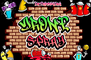Drone Spray a Funky Graffiti Style, a Blackletter Font by Haksen (Thumbnail 1 of 8)