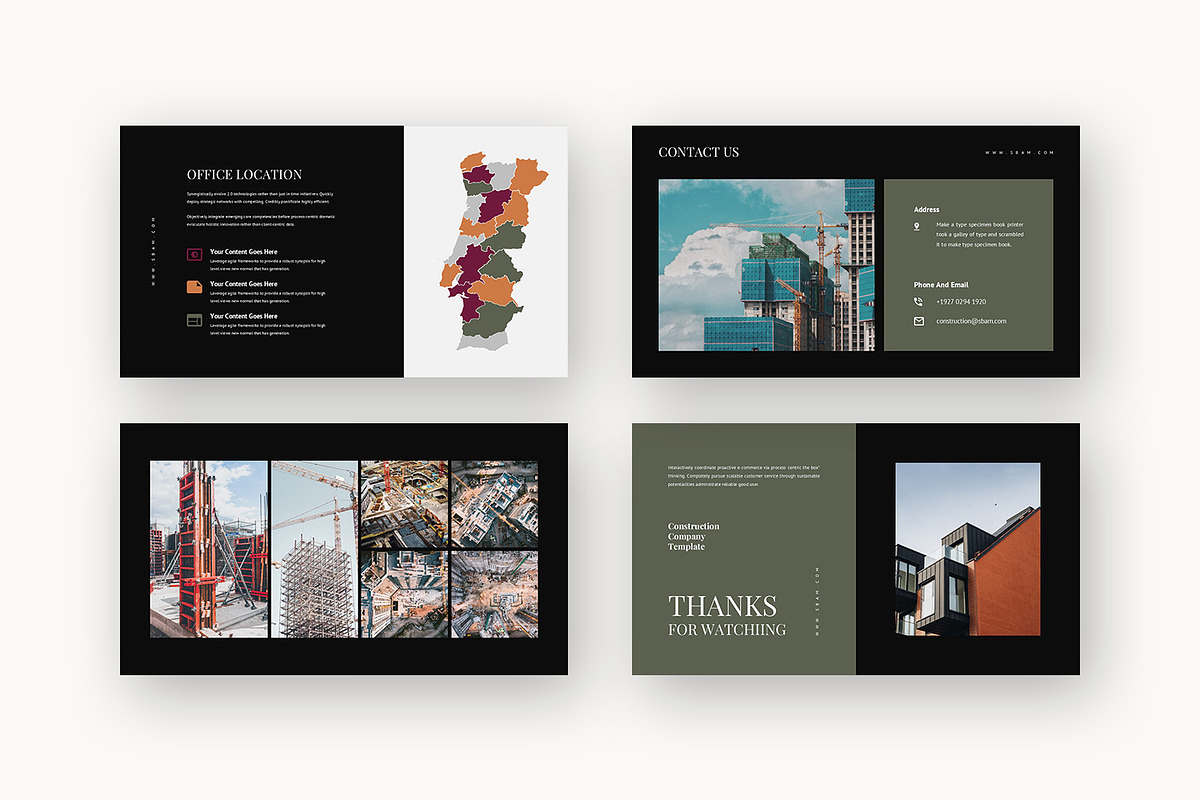 Sbam : Building Firm Powerpoint, a Presentation Template by Punkl Camp (Photo 16 of 16)