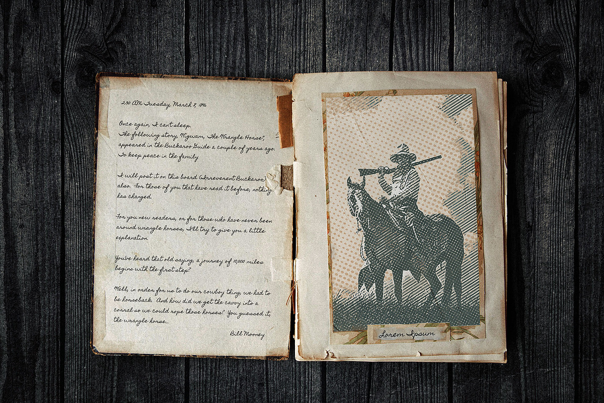 Old Wild West Wanted Poster Template, a Presentation Template by Giallo (Photo 12 of 14)