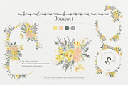 Bloom | Wedding Watercolor Florals, an Invitation Template by slowlivecreate (Thumbnail 2 of 7)