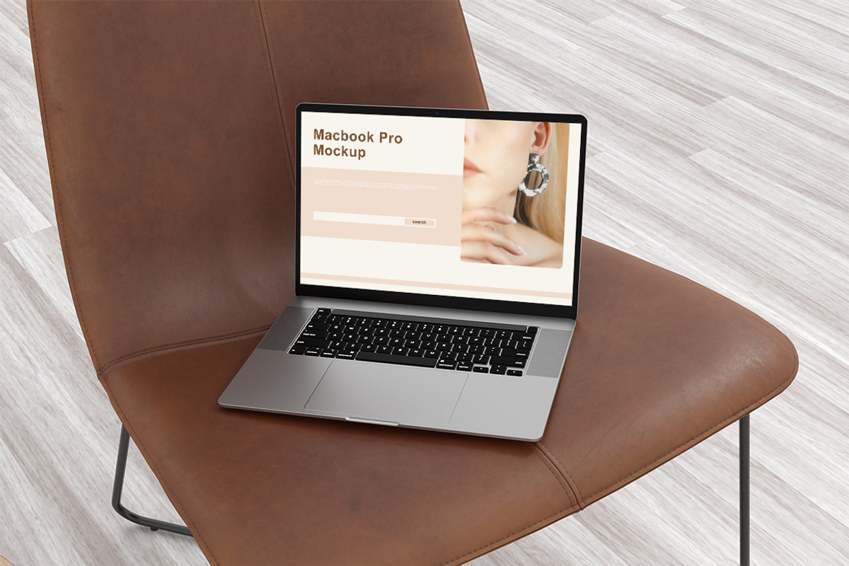 Laptop Mockup, a Mockup by Kenrichi (Photo 2 of 3)