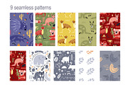 Sunny Animals: Map & Poster Creator, an Animal Illustration by ArtyCats (Thumbnail 12 of 17)