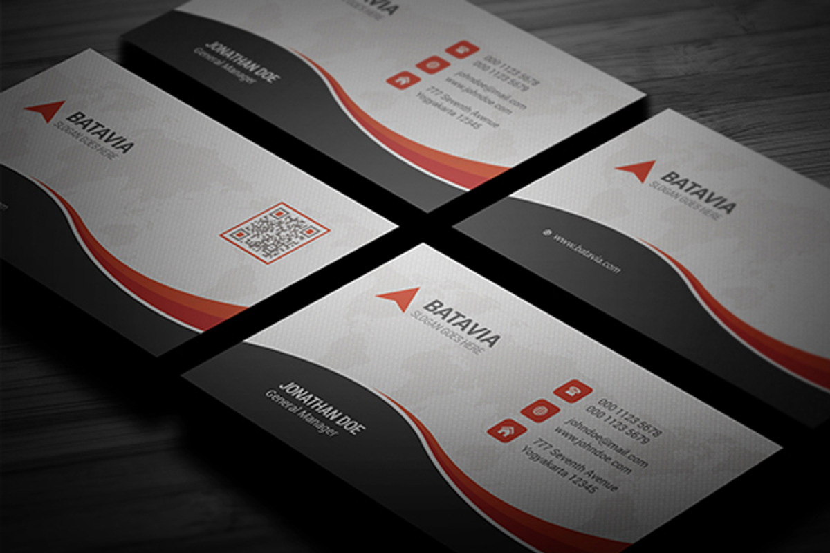 Corporate Business Card, a Business Card Template by InfinityArt (Photo 2 of 4)