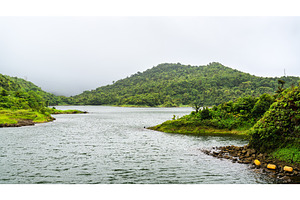 Beautiful Freshwater Lake in