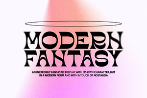 Modern Fantasy / Modern Serif