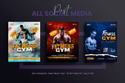 Fitness Gym Social Media Template, a Social Media Template by Creative_View (Thumbnail 6 of 8)