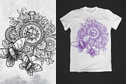 Time and clock. Graphic set, an Illustration by Astarta (Thumbnail 3 of 5)