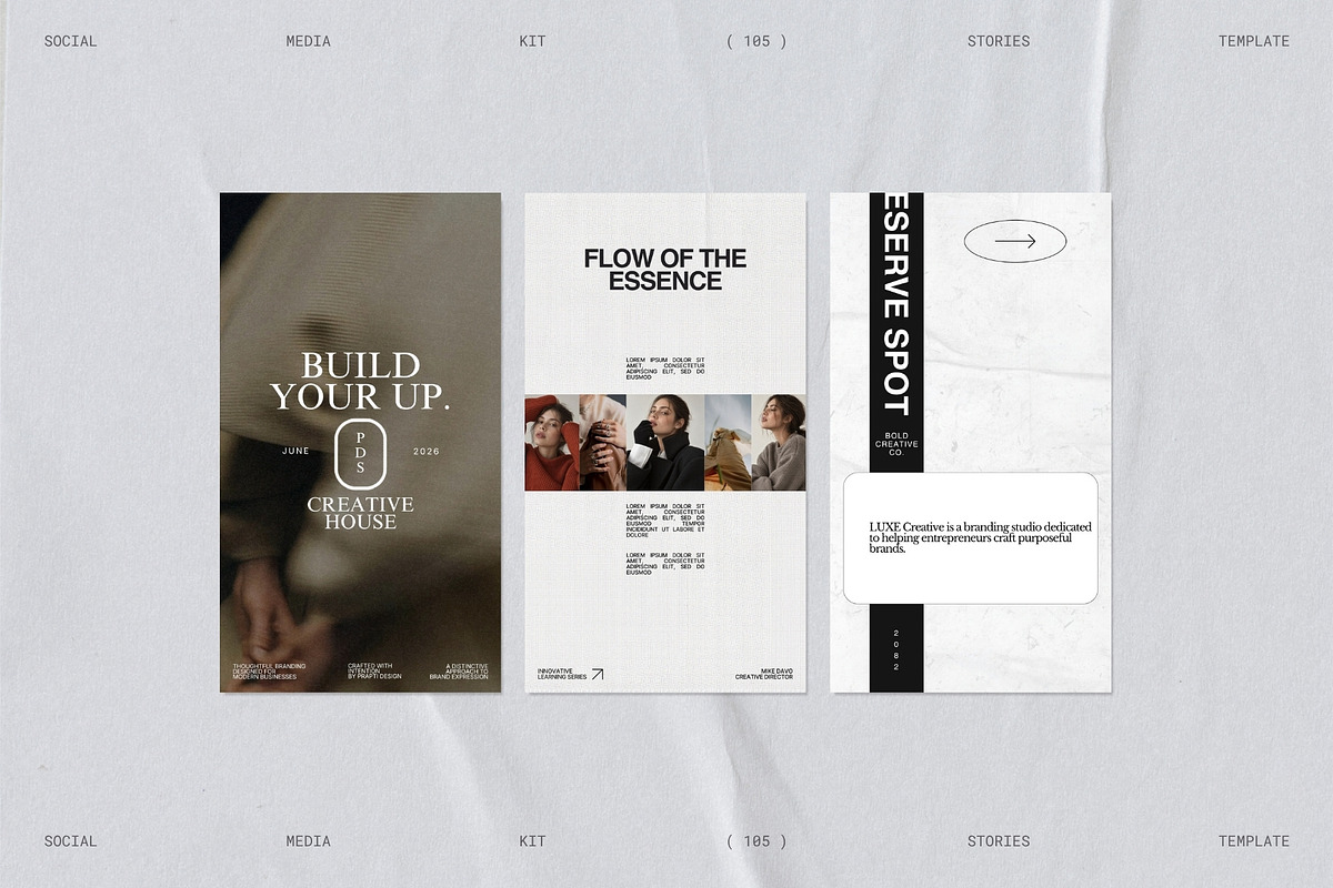 OREN | Instagram STORIES Bundle, a Social Media Template by Prapti Design (Photo 4 of 10)